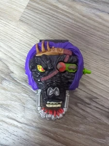 Mighty Max Black Monster Head Set Base Action Figure Rara Collezione Giocattolo Completo - Foto 1 di 14