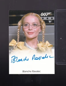 James Bond Archives 2015 FULL BLEED autograph card Blanche Ravalec as Dolly - Picture 1 of 2