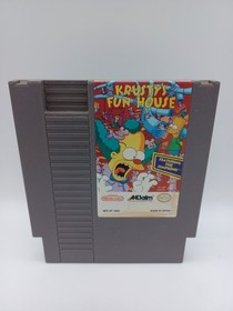 Krusty's Fun House Nintendo NES Cart Only - Authentic Tested