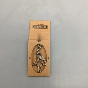 Tijeras de manicura en forma de pájaro (acero inoxidable/color dorado o plateado) NUEVAS - Imagen 1 de 6