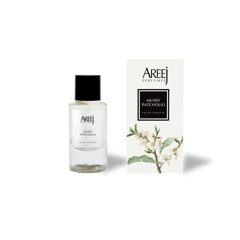 Musky Patchouli Eau de Toilette 50 ml Areej Unisex Leñoso Ámbar Perfume Foto 1 de 1