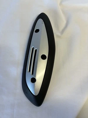 Protector de tubo de escape protector térmico SYM Fiddle iii (3), negro y plateado Foto 1 de 4