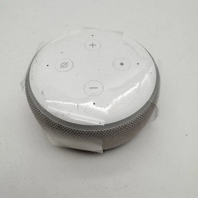 Amazon Echo Dot (3rd Gen) Smart Speaker with Alexa, Model D9N29T White. - Image 1 of 3