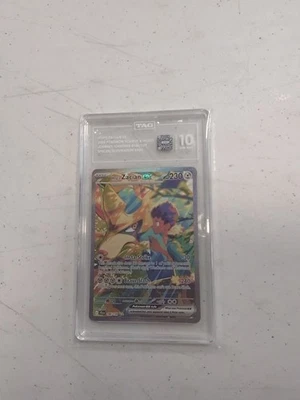 Tag 10 Hop's Zacian EX Holo Card 186/159 Sv09: Journey Together - Image 1 of 2