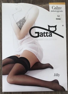 Gatta Calze Jilly Halterlose Strümpfe, 15 DEN, daino, Gr XS/S - Bild 1 von 2