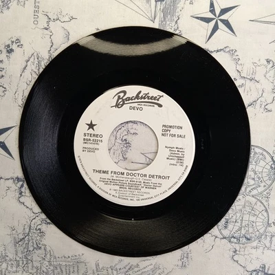Devo Theme From Doctor Detroit 1983 7" 45 RPM Promo VG+/VG - Image 1 of 2