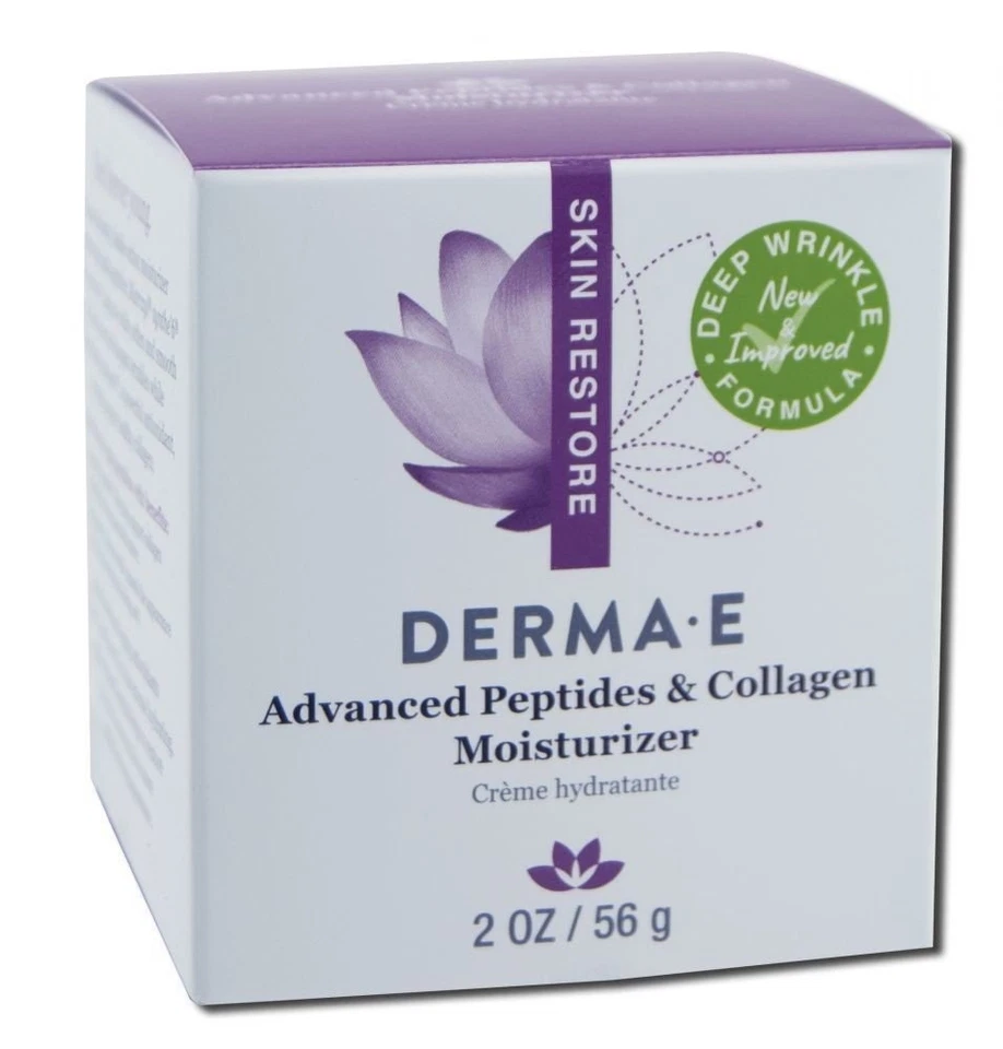 Crema hidratante Derma-E Advanced péptidos y flora-colágeno 2 oz Foto 1 de 1