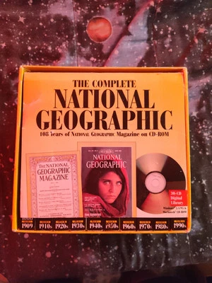 The Complete National Geographic 108 Years on CD-ROM 1888-1996 - Image 1 of 3