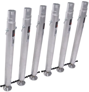 ProX XSQ-2848X6 MK2 6er Set StageQ 28 bis 48" nur höhenverstellbare Beine - Bild 1 von 3