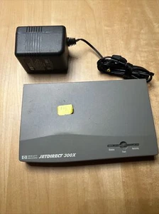 HP JetDirect 300X External Print Server Only J3263-61002 J3263-60001 #4024G42IAC - Picture 1 of 3