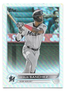 Serie Actualización Topps 2022 Jesus Sanchez Lámina Arco Iris - Miami Marlins - #US197 - Imagen 1 de 1