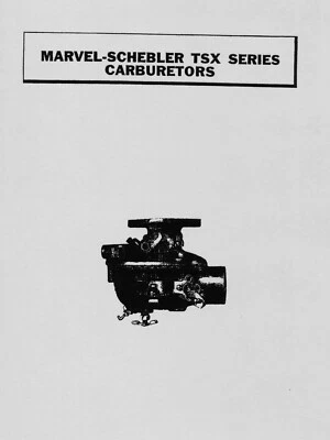 Marvel Schebler TSX Series Carburetors (please read description) - Image 1 of 2