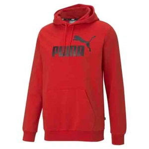 PUMA Essentials No. 1 Logo Men's Hoodie - High Risk Red - Picture 1 of 4