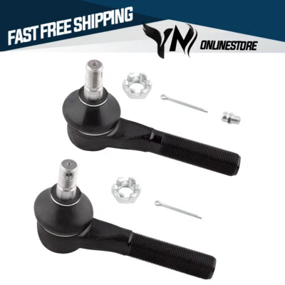 Juego de extremos de barra de amarre exterior delantera laterales derecho y derecho para Ford E-150 Club Wagon 2003-2005 Foto 1 de 4