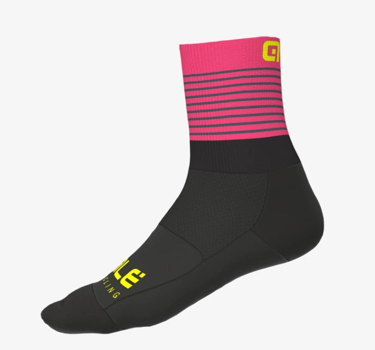 ALE' CALZE ESTIVE PIUMA NERO ROSA FLUO - Immagine 1 di 1