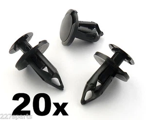 20x Clips para guardabarros ATV - Cuádruple ajuste cubierta clip Honda TRX Foreman Kawasaki KFX Suzuki - Imagen 1 de 2