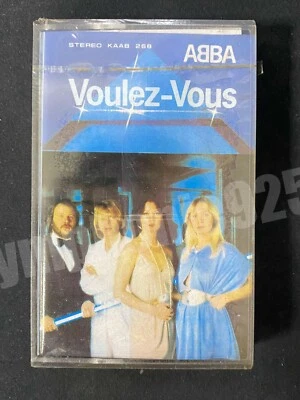 ABBA VOULEZ-VOUS TAIWAN LTD 10 TRACKS CASSETTE TAPE NEW SEALED FRIDA BJORN RARE - Image 1 of 4