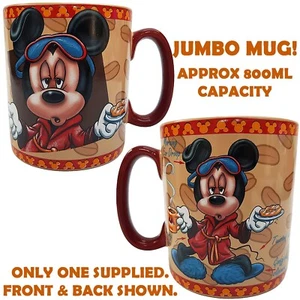 Disneyland París Mickey Mouse Mañanas No son Bonitas Taza Jumbo Grande Parques Disney - Imagen 1 de 11