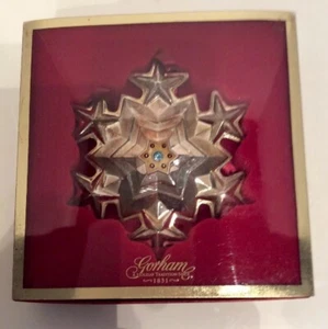 Gorham Annual 2000 Wishing Star Silver Plated Ornament New Old Stock  - Picture 1 of 9