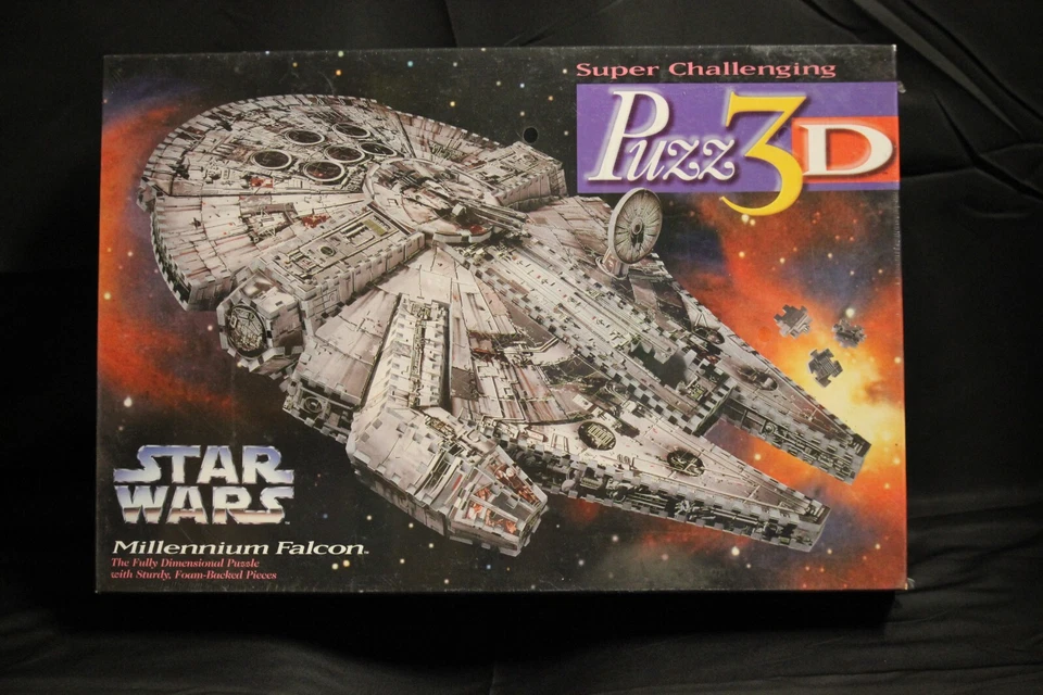 Rompecabezas 3D Star Wars 1995 Millennium Faicon sellado Foto 1 de 3