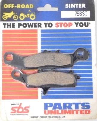 NOVAS PASTILHAS DE FREIO SBS 798SI KAWASAKI KVF 650 PASTILHAS DIANTEIRAS DIREITAS 1721-0448 NOS conjunto de pastilhas - Imagem 1 de 4