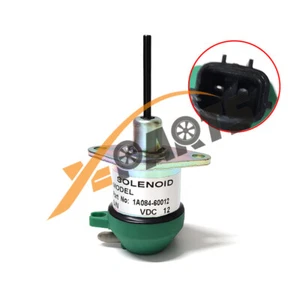 1A084-60012 12V Shutdown Device Solenoid For Kubota V2203 V2003 V2403 - Picture 1 of 7