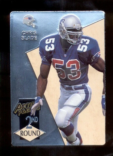 1993 Action Packed CHRIS SLADE New England Patriots Rookie Update Card