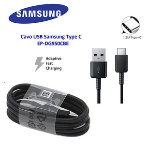Cavo Samsung Originale Dati Ricarica USB 3.1 EP-DN950CWE Tipo-C TYPE C 1,2 mt - Imagen 1 de 6