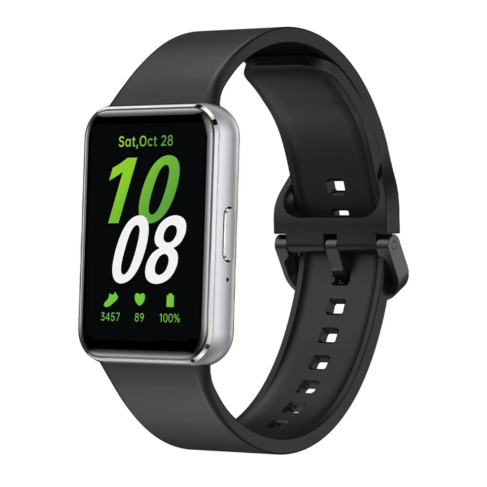 for Samsung Galaxy Fit 3 Watch Bands Soft Silicone Replacement Strap Adjustable - Image 1 of 1