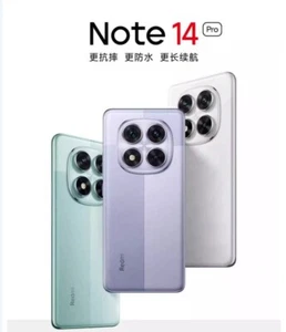New Xiaomi Redmi Note 14 Pro 5G 256GB/512GB Octa Core NFC 120Hz IP69 CN Version - Picture 1 of 15