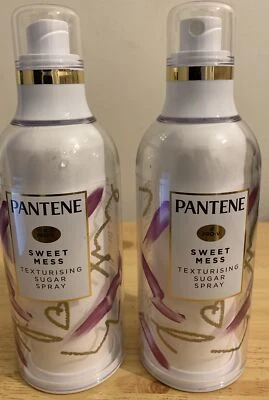 PANTENE SWEET  MESS TEXTURIZING SUGAR HAIR SPRAY 2X110ML - Image 1 of 4