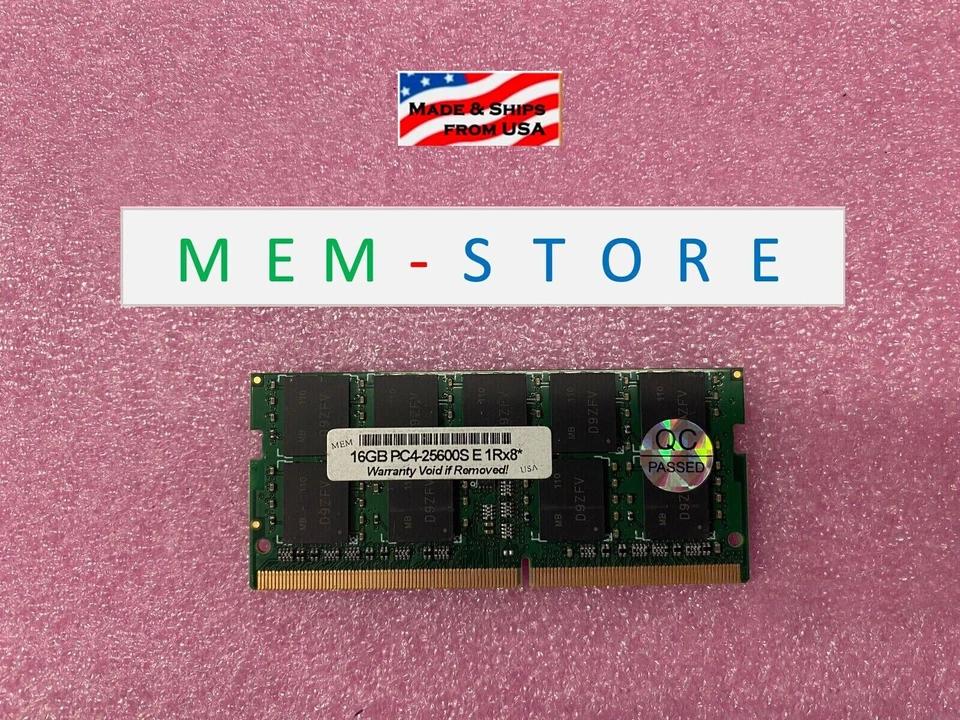 16GB ECC SODIMM DDR4-3200MHz RAM Memory Compatible w/ ASRock Rack X570D4I-2T - Image 1 of 4