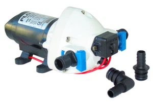 Flojet R3426501A Pompa di pressione per acqua a membrana tripla, 4 LPM, 1,7 bar, - Foto 1 di 2