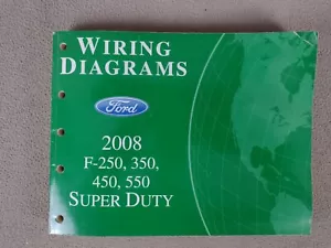 2008 Ford F250-F550 Super Duty Truck Electrical Wiring Diagrams Schematics - Picture 1 of 16