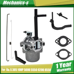 Carburetor 5550 6200 8550 For Briggs & Stratton 305 10HP 5000 Generator GenPower - Picture 1 of 7