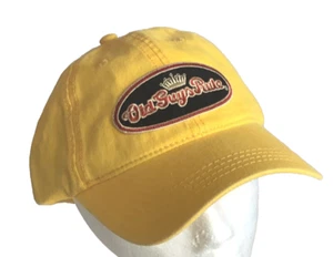Old Guys Rule Rainforest Cafe Adjustable Strapback Baseball Hat Cap Yellow - Picture 1 of 7