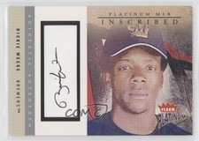 2004 Fleer Platinum Inscribed /200 Rickie Weeks #I-RW.2 Auto