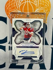 2022 National Treasures MAC JONES Signatures Holo Silver Auto #'d 25 MS