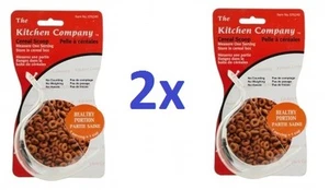 LOTTO 1x 2x Sane Porzioni Controllo Cereali Noci Snack Misurino Scoop Cucina - Foto 1 di 5