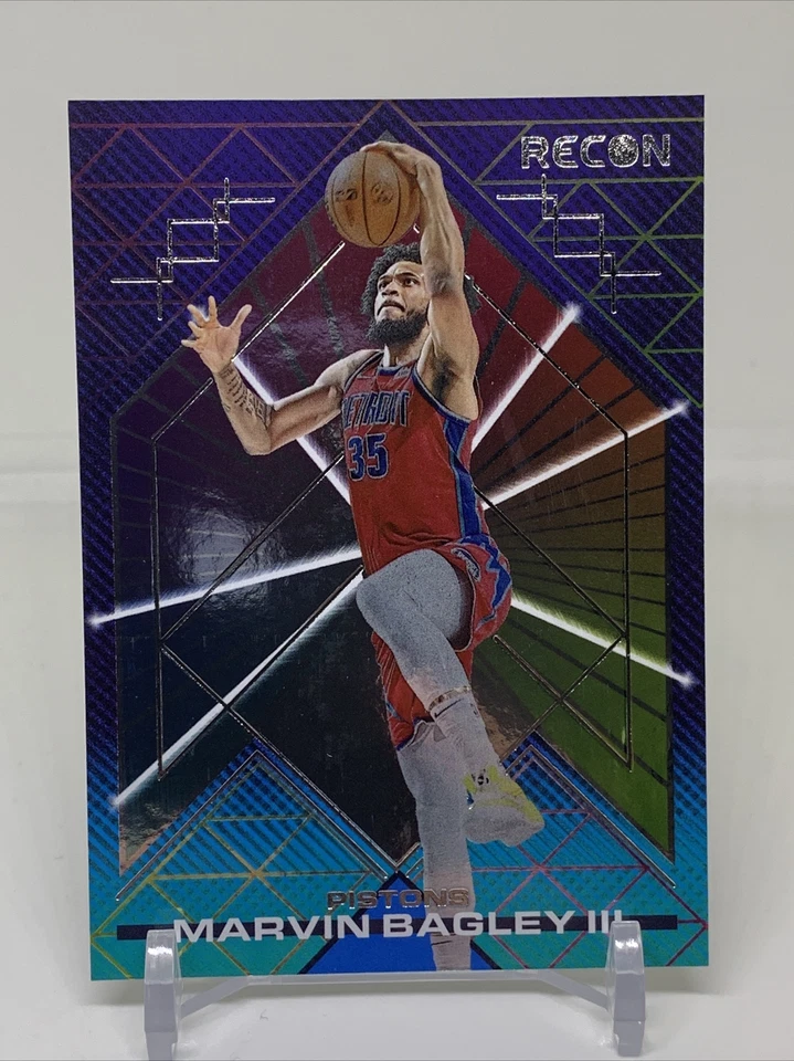 Marvin Bagley III 2021-22 Recon Basketball Hobby Thick Stock Card #153 Pistons - Image 1 of 1