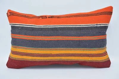 Interior Designer Pillow, 12"x20" Orange Cushion Cover, Gift Pillow - Image 1 of 4