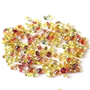 15pcs, Unheated Multicolor Sapphire 1.8-2mm Round Natural Sri Lankan Loose Gems - Picture 1 of 4