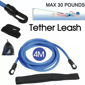 4M Swim Trainer Belt Swimming Resistance Tether Leash Pool Training Harness Aid - Picture 1 of 6