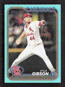 2024 Topps Series 2 Kyle Gibson #695 Aqua Fanatics Exclusive - Picture 1 of 2