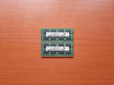 Samsung  8GB (4GBx2) 2Rx8 DDR3 PC 10600 1333Mhz Laptop RAM - Image 1 of 2