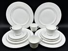 Royal Doulton Lace Point 5 Piece Place Setting x 4 Bone China England  20 Pieces