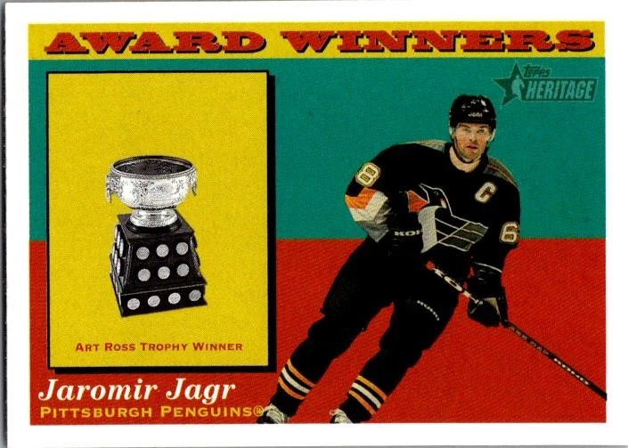 2001-02 Topps Heritage HOCKEY #137 Jaromir Jagr - Image 1 of 2