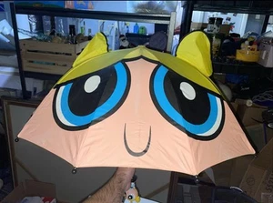 2002 Extremely RARE!!! Powerpuff Girls Umbrella Bubbles Handle Bubbles Head (Q) - Picture 1 of 8