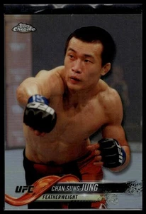 2018 Topps Chrome UFC #94 Chan Sung Jung rifrattore - Foto 1 di 2