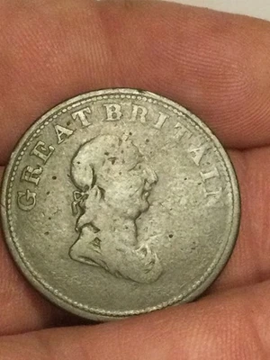 1814 年英国商业半便士代币 — 第 1/2 张图片